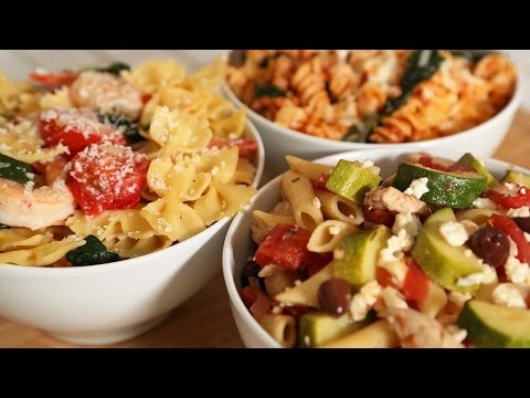 流口水！三種超美味義大利麵教你做！ (Pasta 3 Delicious Ways)