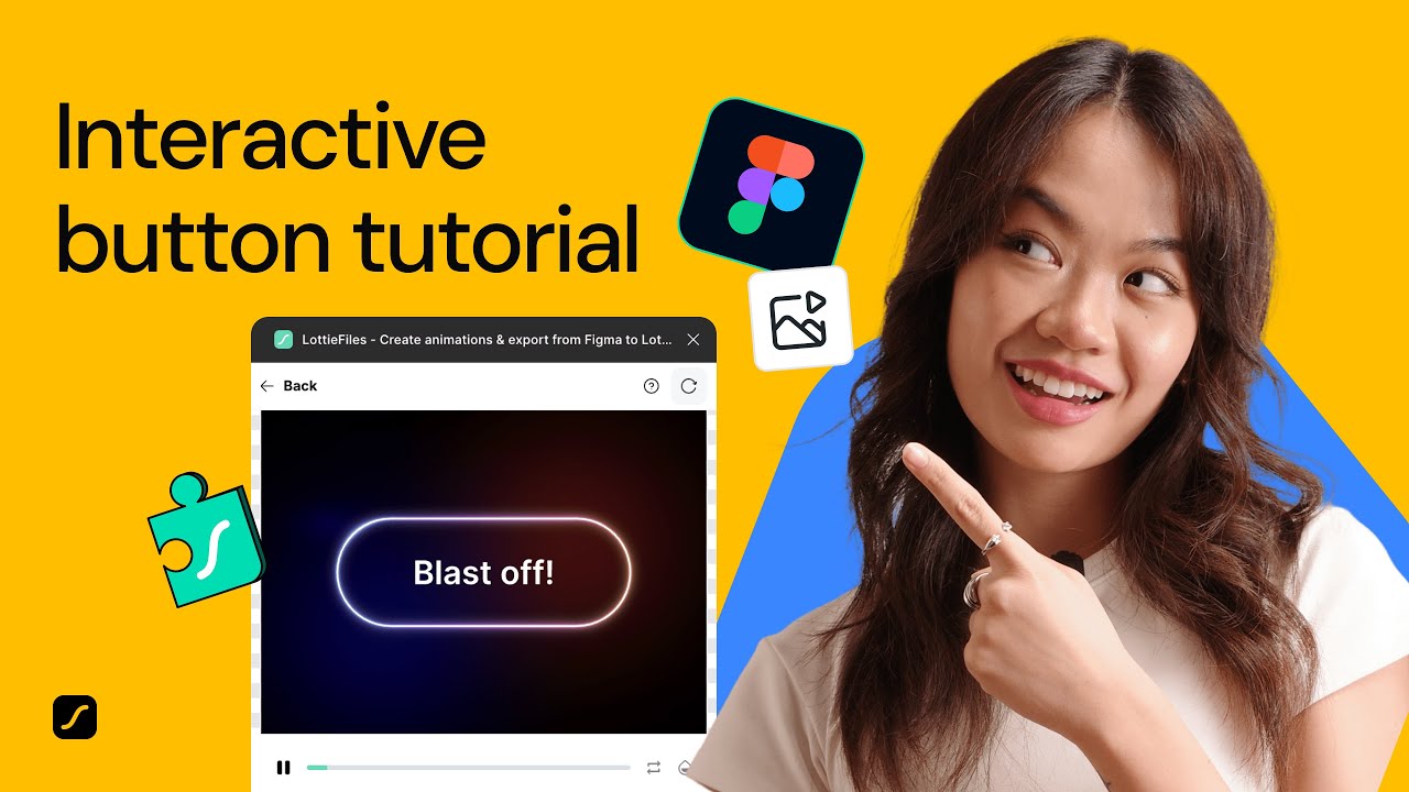 Animation in Figma tutorial: Create interactive animated buttons