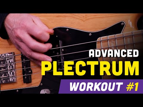 🎸 Advanced Plectrum Workout #1: Extreme-style Funk-Rock Picking Grooves🔥
