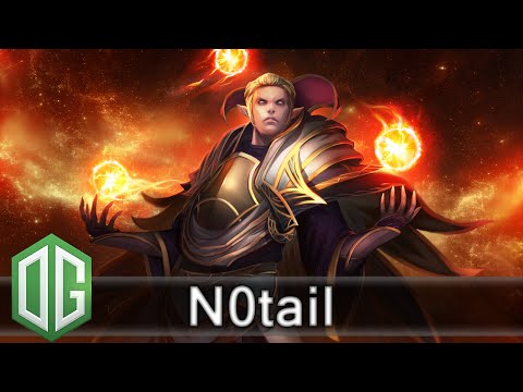 OG.N0tail Invoker Gameplay - Ranked Match - OG Dota 2