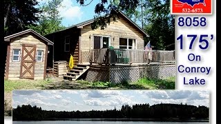 preview picture of video 'Maine Waterfront Real Estate, Log Lake Vacation Home # 8058'