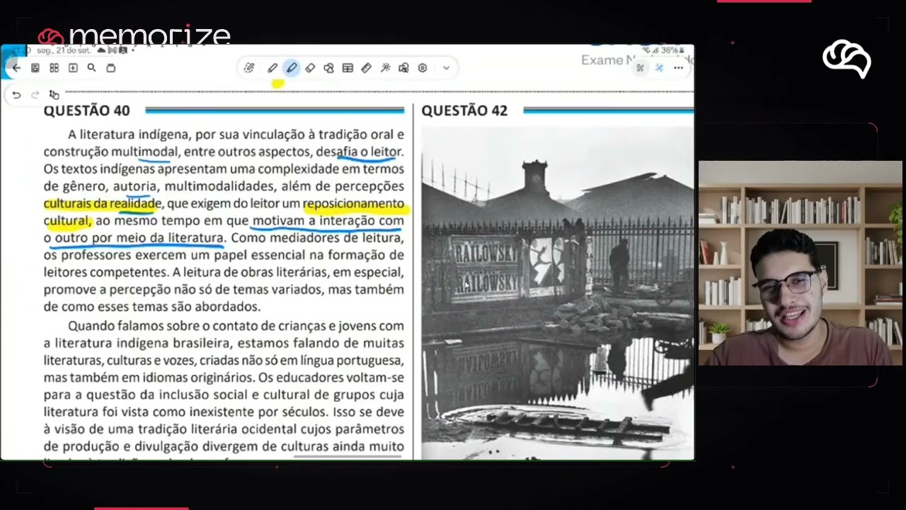 Resolução em Vídeo — Questão 40 ENEM 2025 Belém