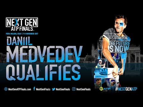 Medvedev Qualifies For Next Gen ATP Finals 2017