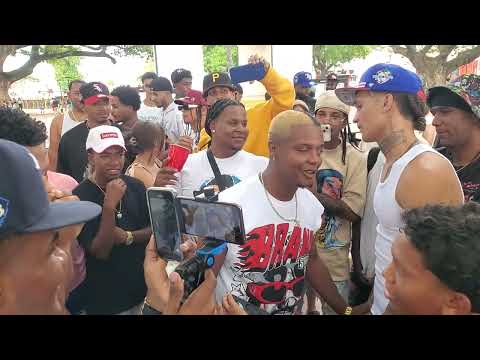Melvin La Cura VS Tory RD Improvisando (Parque Caceres Moca)