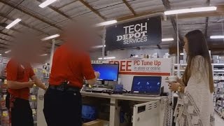 Is Office Depot diagnosing non-existent computer problems?