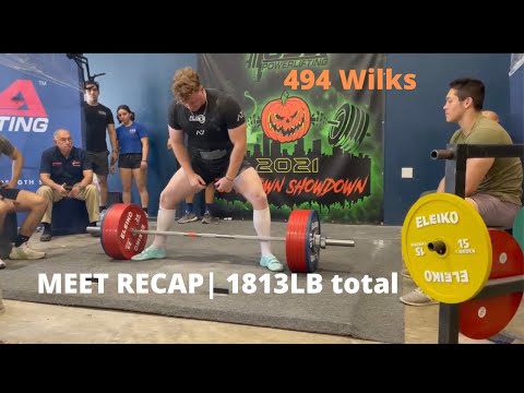 Powerlifting Meet Recap | 1813LB Total | 494 Wilks