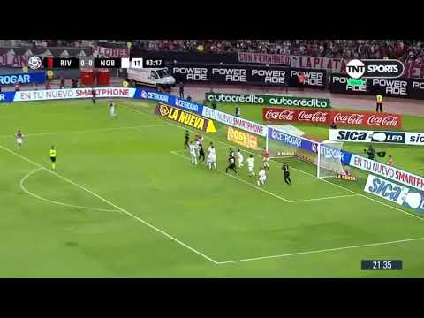 RIVER 4-2 NEWELL’S GOL DE LUCAS MARTÍNEZ QUARTA (1-0)
