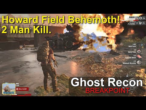 Ghost Recon Breakpoint, 2 Man kill Behemoth Mission Killing #fps #ghostreconbreakpoint #behemoths