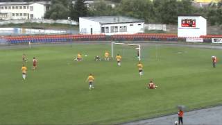 preview picture of video 'Partizán Bardejov - FK DAC 1904 Dunajská Streda 1:1 (1:0)'
