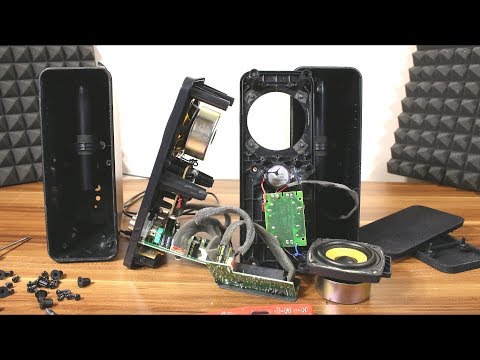 Look inside Creative GigaWorks T20 - what's inside ?