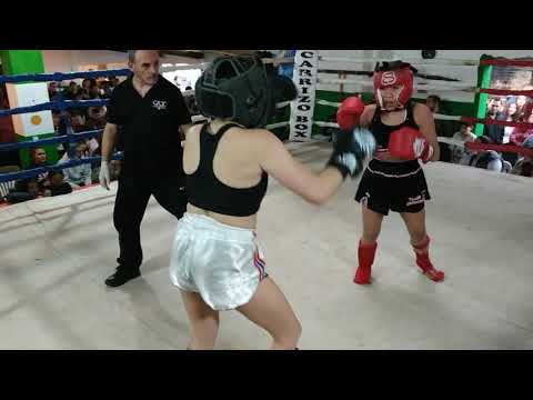 🥊Ariana Olivera Vs Milagros Giménez - (Kick Boxing) - [Amateur] - Campeones Del Pueblo - CDP