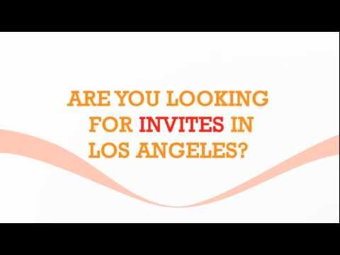 Invites Printing in Los Angeles by Gold Image Printing