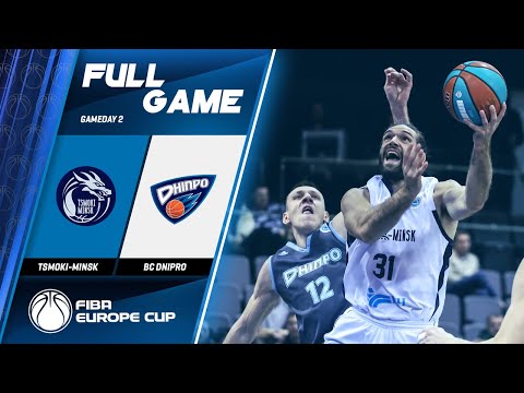 Tsmoki-Minsk v BC Dnipro - Full Game - FIBA Europe Cup 2019-20