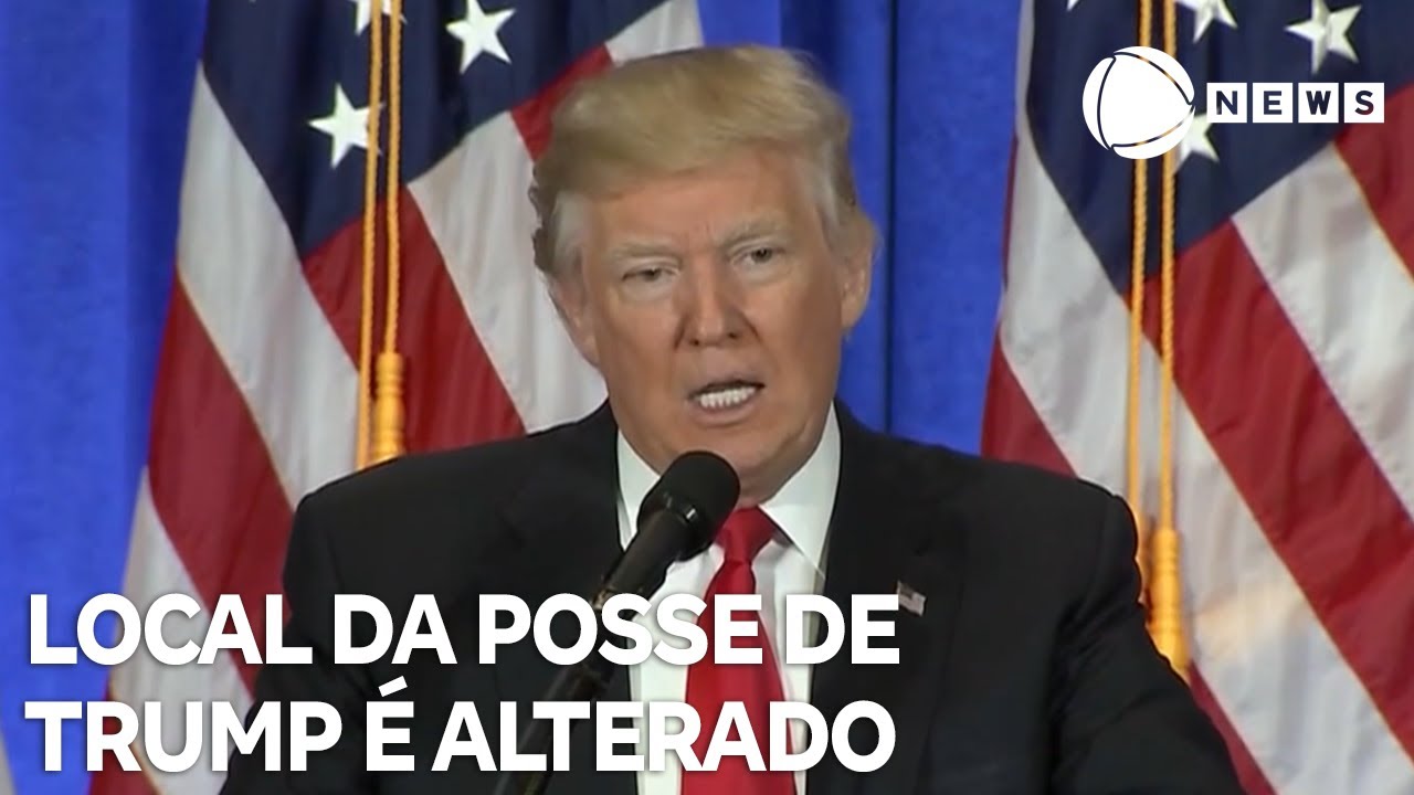 Local da posse de Trump é alterado por causa da previsão de frio extremo