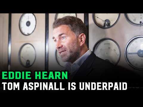 Eddie Hearn: "I'd pay Tom Aspinall double to box in York Hall"