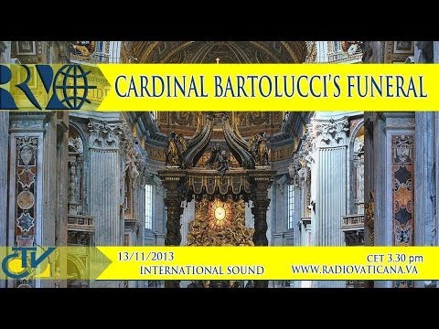 Funeral of Cardinal Domenico Bartolucci - Funerali del Card. Domenico Bartolucci