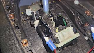 Broken Pontiac G8 shifter pin and lever for key stuck in ignition issue