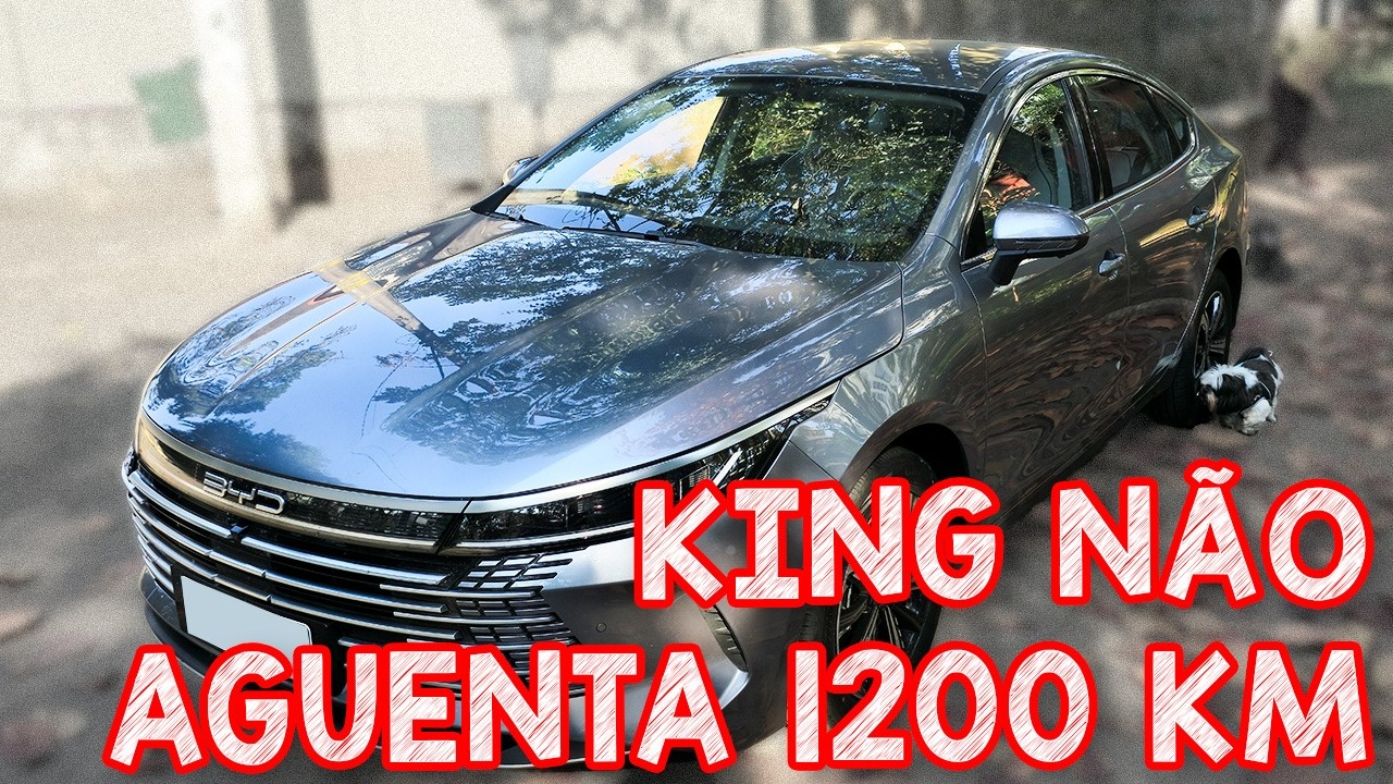 BYD KING - CONSUMO E AUTONOMIA REAL! NA BOMBA! NÃO FAZ OS 1200 KM DECLARADOS