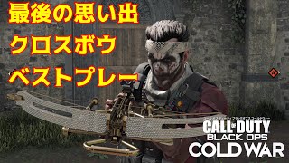 【CoD:BOCW】コールドウォー最後の思い出【クロスボウ ベストプレー】