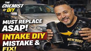 How to Replace a Cracked Intake Boot (Fix Rough Idle & Vacuum Leaks Fast!) | DIY Step-by-Step Guide