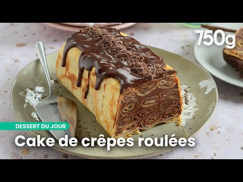 Chocolate Crepe Cake