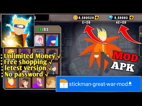 Stickman Great War Mod Apk | Unlimited Money Free Shopping