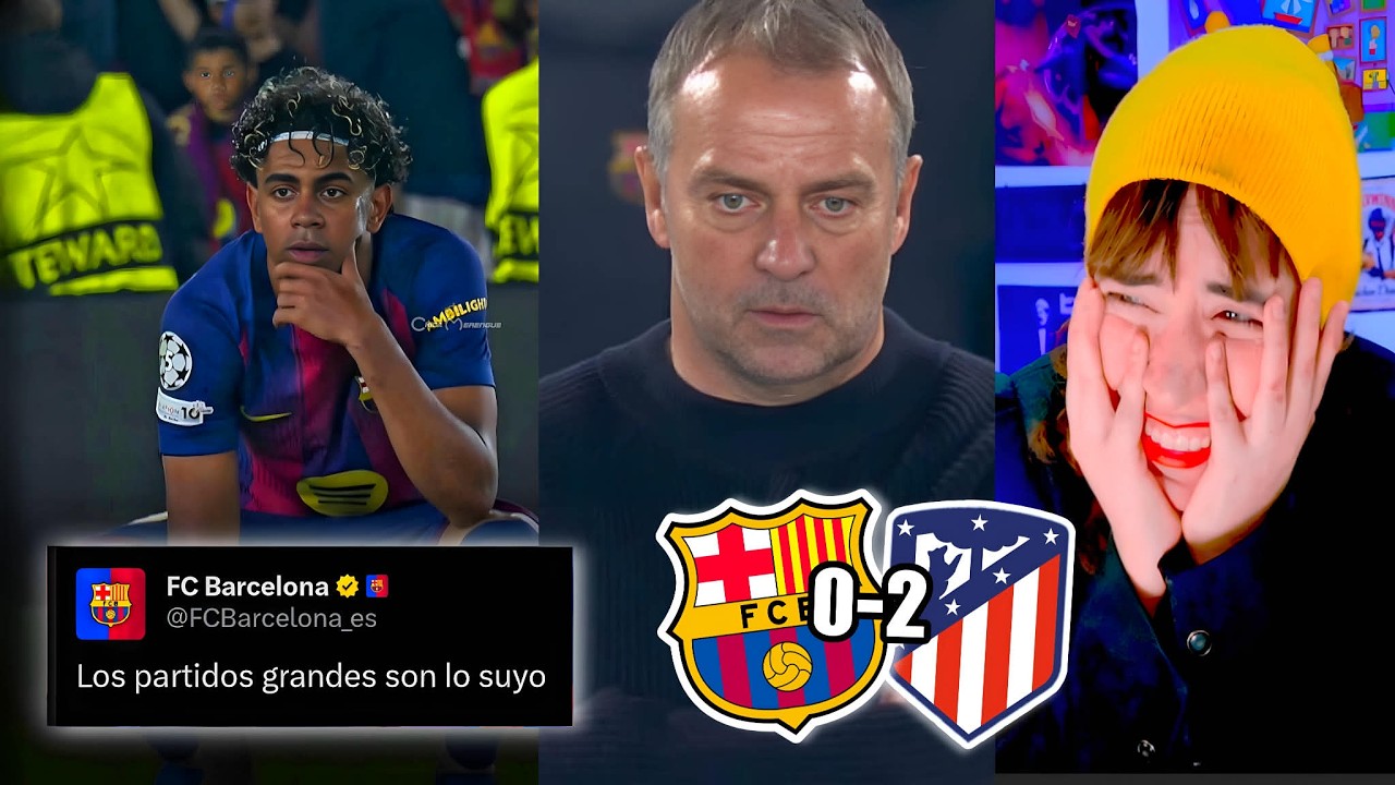 ¡EL BARCELONA HACE EL RIDICULO ANTE EL ATLETICO DE MADRID! ADIÓS SEXTA JAJAJAJAJA