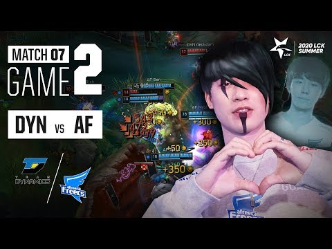 DYN vs AF | Match07 Game2 H/L | 2020 LCK Summer