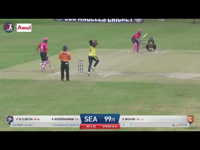 MiLC T20 Highlights: East Bay Blazers vs Seattle Thunderbolts