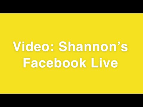 shannon’s facebook live (THE WATTS FAMILY CASE)