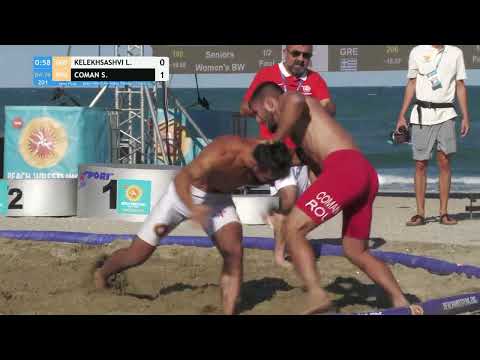 1/2 Men's BW - 70 kg: L. KELEKHSASHVI (GEO) v. S. COMAN (ROU)