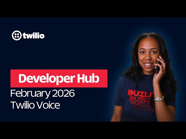 Developer Hub | Twilio