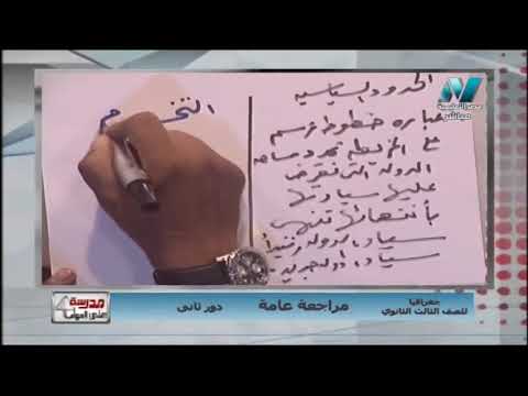 جغرافيا ثالثة ثانوى - مقارنة بين الحدود السياسية &amp; التخوم