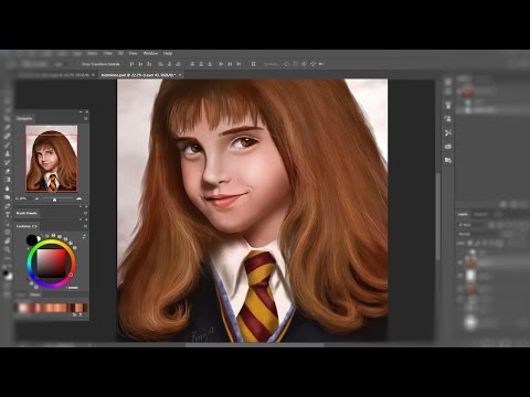 My First Digital Painting photoshopcc intuospro