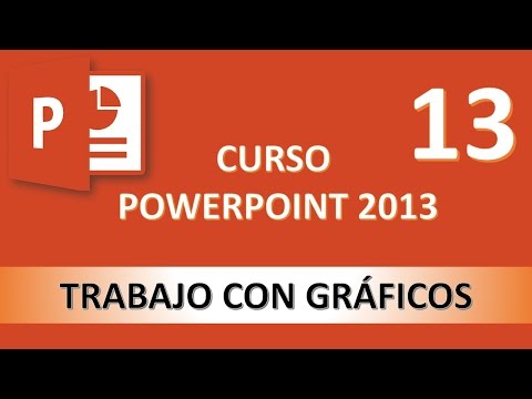 Curso PowerPoint 2013 Trabajo con gráficos Vídeo 13