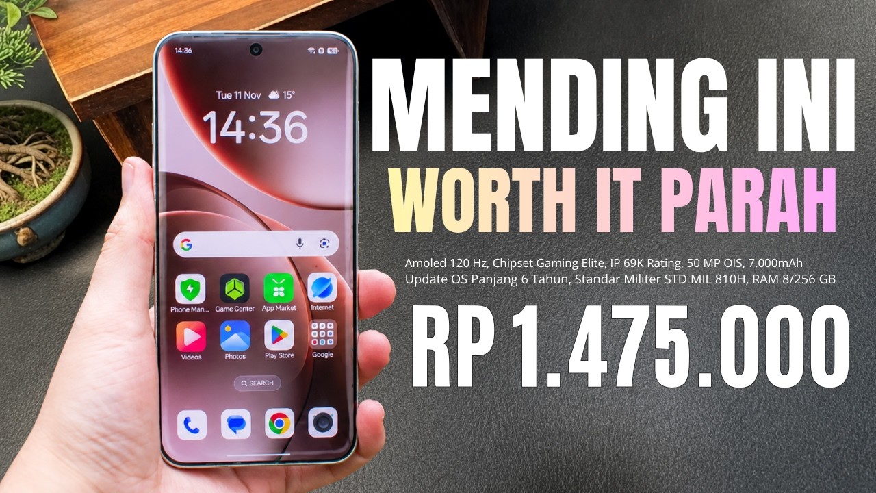 MURAH TAPI MEWAH‼️7000MAH, RAM 8/256 GB - HP 1 JUTAAN TERBAIK DAN TERBARU PERTENGAHAN 2026
