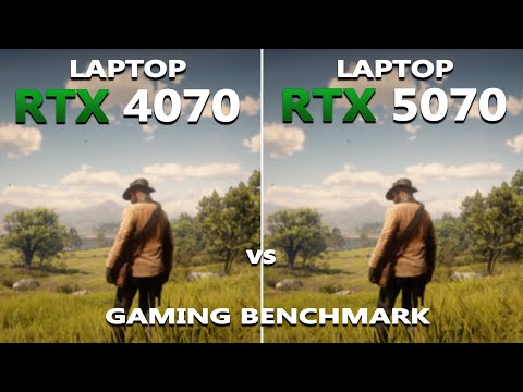 LAPTOP RTX 4070 vs RTX 5070 GAMING BENCHMARK TEST | Tested in 10 Games | Worth the Upgrade? |