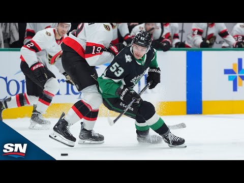 Johnston Picks up Fourth Career Hat Trick As Stars Rout Senators