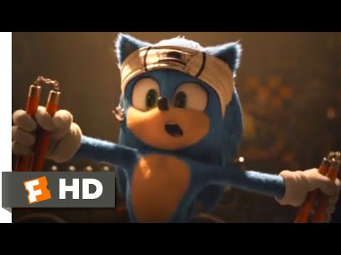 Sonic the Hedgehog (2020) - Sonic's Cave Scene (2/10) | Movieclips