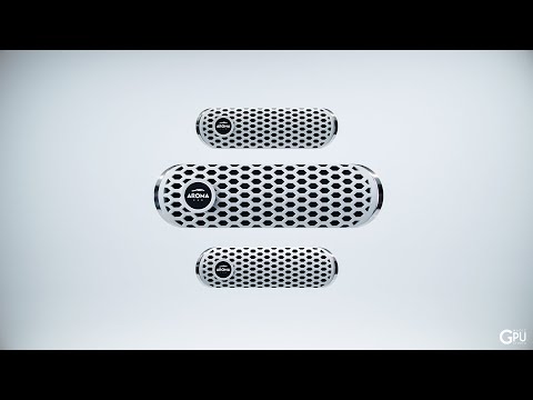 Aroma Fragrance 3d Animation (Black)