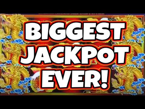 THE BIGGEST JACKPOT OF MY LIFE ON GRAND DRAGON!