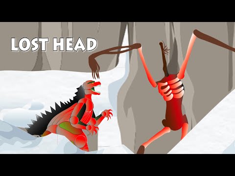 siren head lost his head,Godzilla vs Shin Godzilla,Cartoon Cat Attack siren head monster