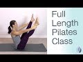 Full Length Pilates Mat Class Pilates Workout At Home With NO Equipment 1 Hour Pilates Class