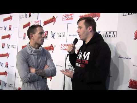 LEWIS PINTO INTERVIEW FOR iFILM LONDON / PINTO v DONTCHEV PRESS CONFERENCE