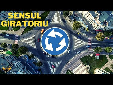 Sensul giratoriu situații CONTROVERSATE  și PERICOLE  ! Greșeli pe care trebuie să le eviți !