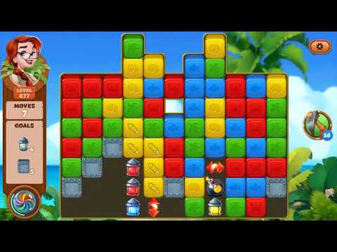 Lost Island Blast Adventure Level 677 - No Boosters