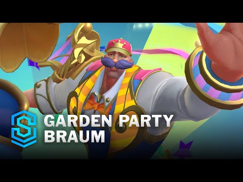 Garden Party Braum Wild Rift Skin Spotlight