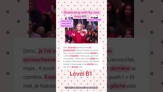 #french #shadowing #learnfrench #lilyrosedepp