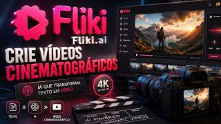 Fliki AI: Criador de Vídeos com Inteligência Artificial - Crie vídeos com IA em Apenas 1 Clique