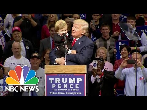 Donald Trump To Baby Look-A-Like Baby: 'You Are Much Too Good Looking' | NBC News